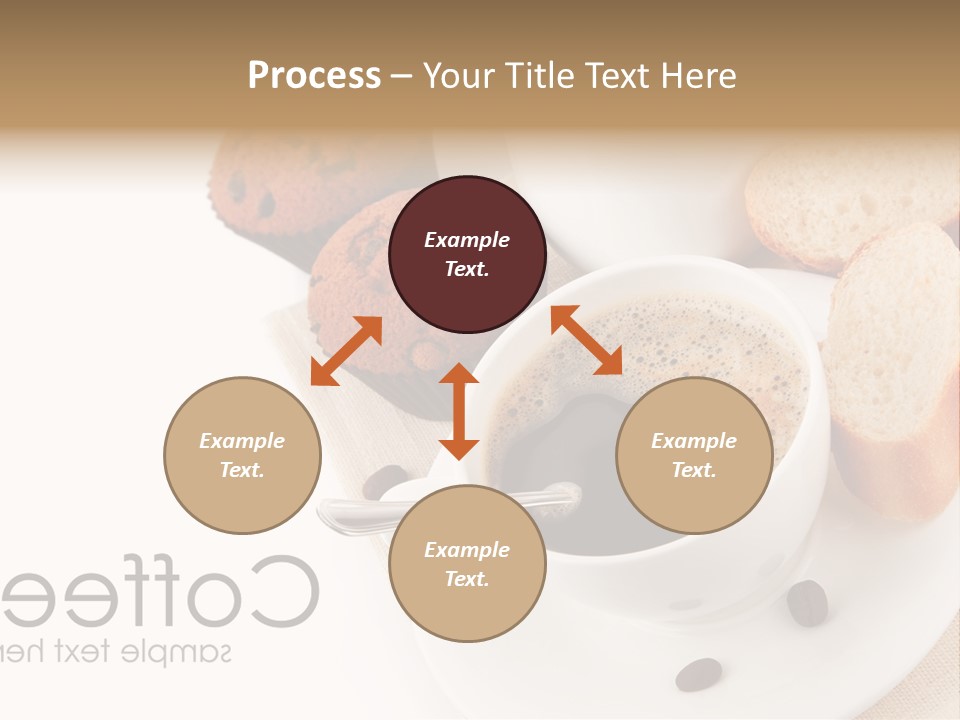 Composition Brown Spoon PowerPoint Template