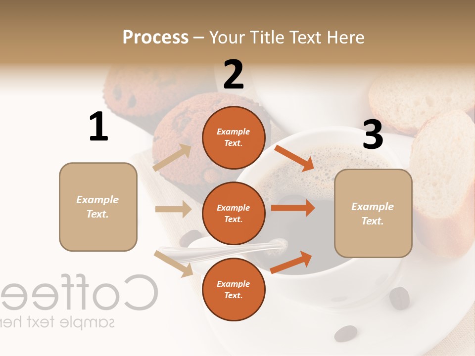 Composition Brown Spoon PowerPoint Template