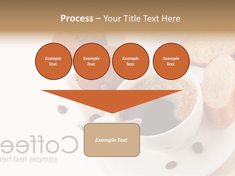 Composition Brown Spoon PowerPoint Template