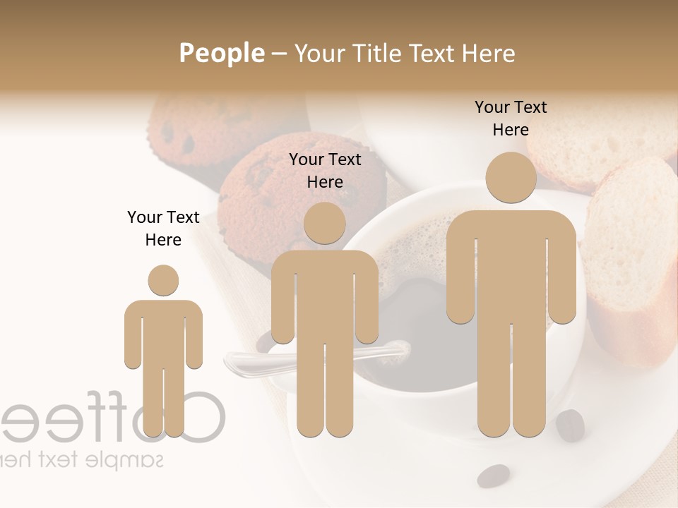 Composition Brown Spoon PowerPoint Template
