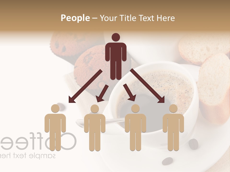 Composition Brown Spoon PowerPoint Template