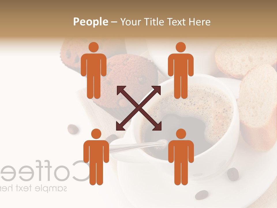 Composition Brown Spoon PowerPoint Template