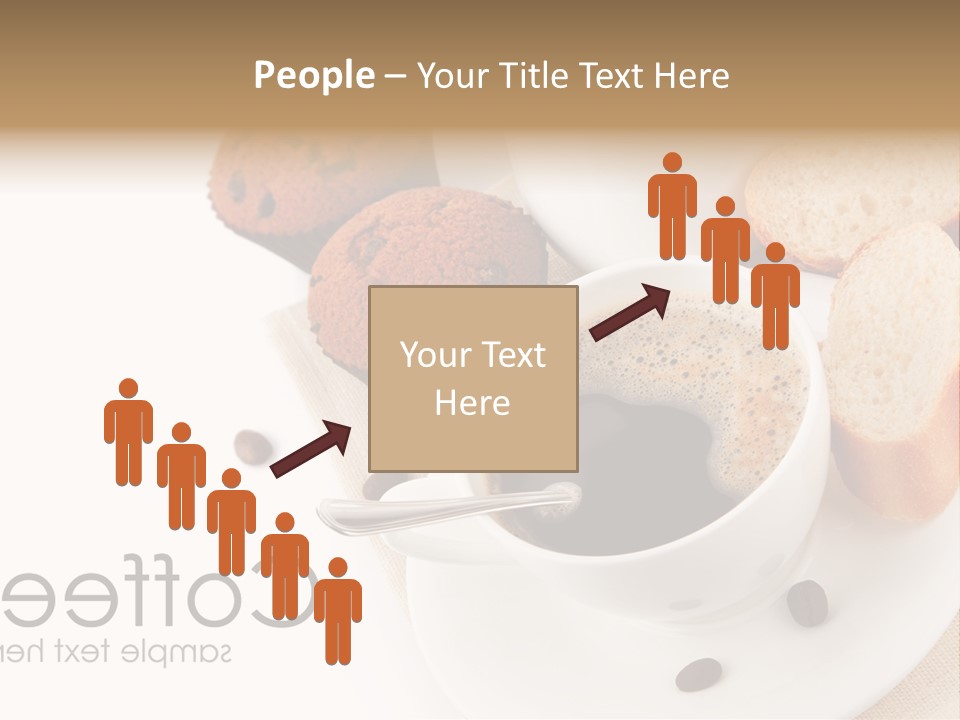 Composition Brown Spoon PowerPoint Template