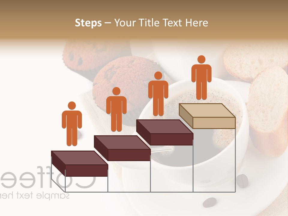 Composition Brown Spoon PowerPoint Template