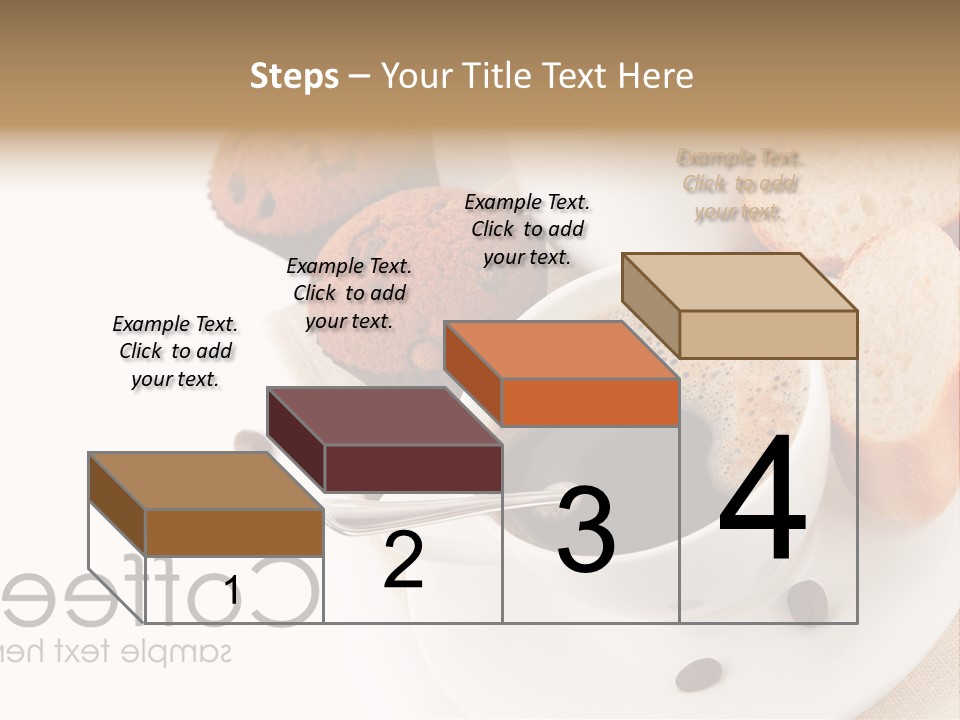 Composition Brown Spoon PowerPoint Template