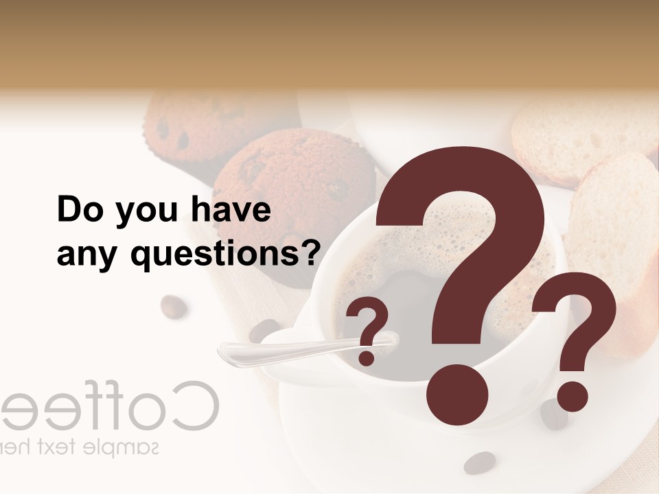 Composition Brown Spoon PowerPoint Template