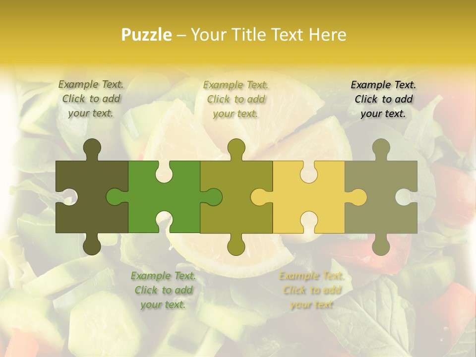 Background Mediterranean Mint PowerPoint Template