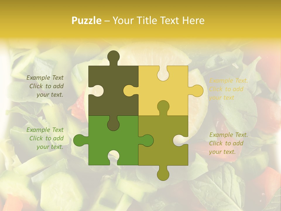 Background Mediterranean Mint PowerPoint Template