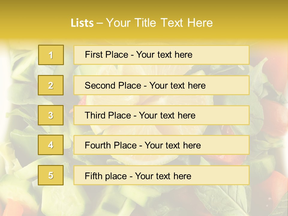 Background Mediterranean Mint PowerPoint Template