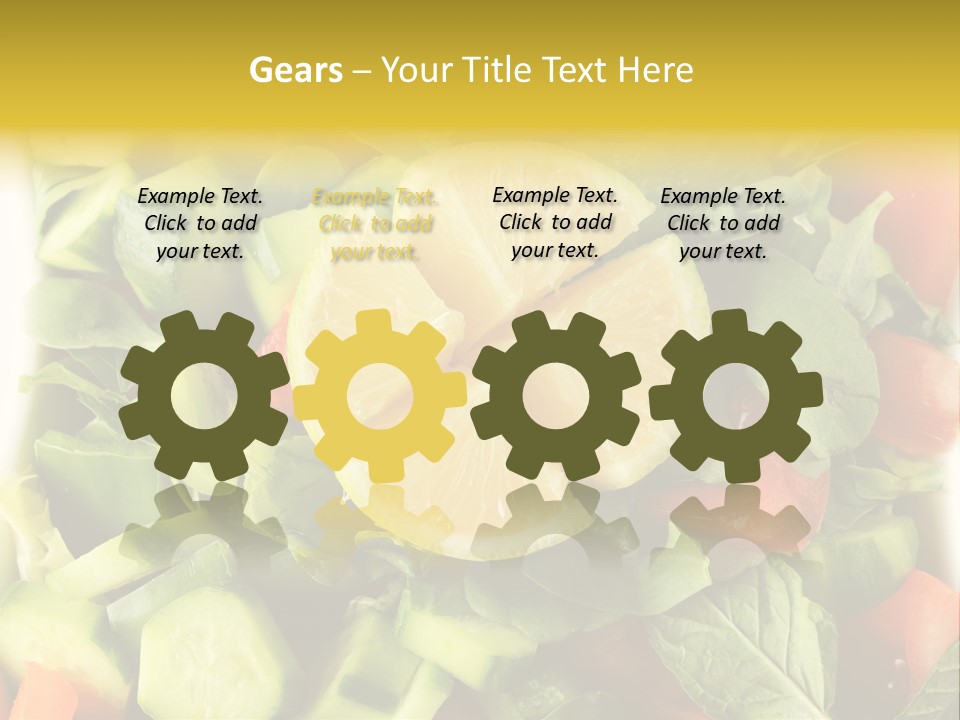 Background Mediterranean Mint PowerPoint Template