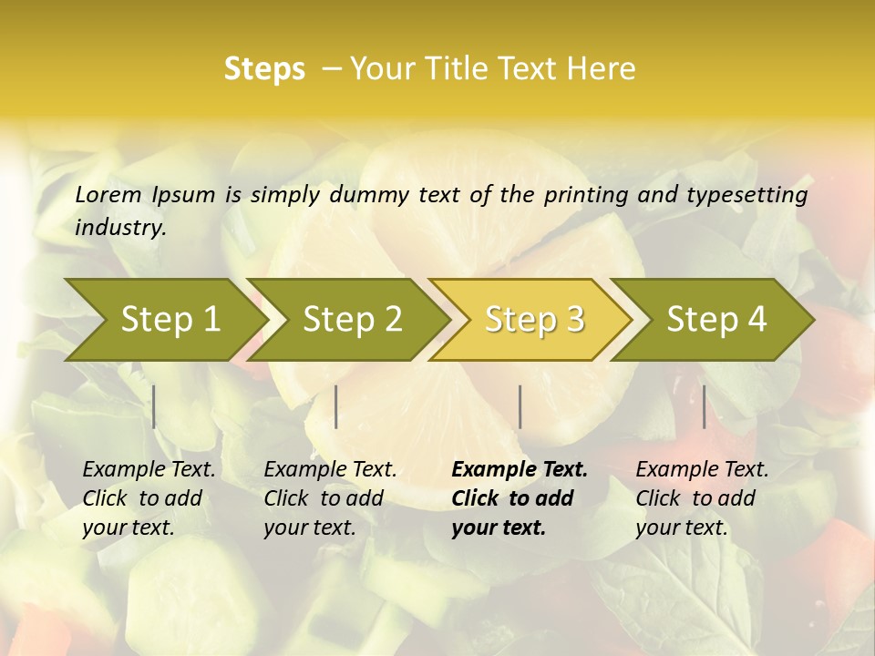 Background Mediterranean Mint PowerPoint Template