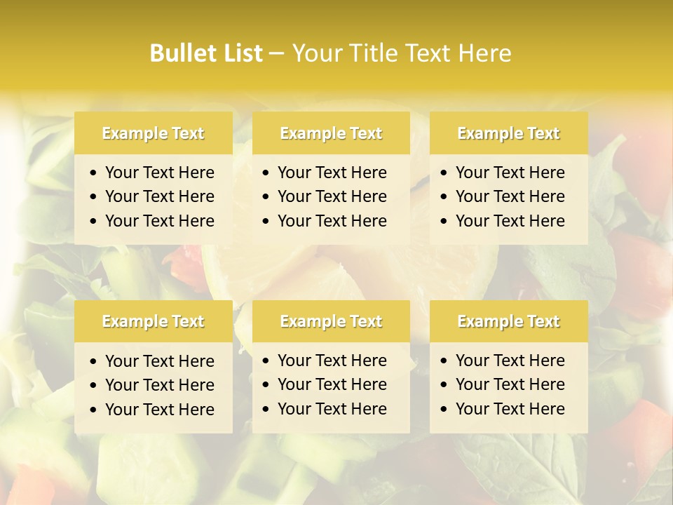 Background Mediterranean Mint PowerPoint Template