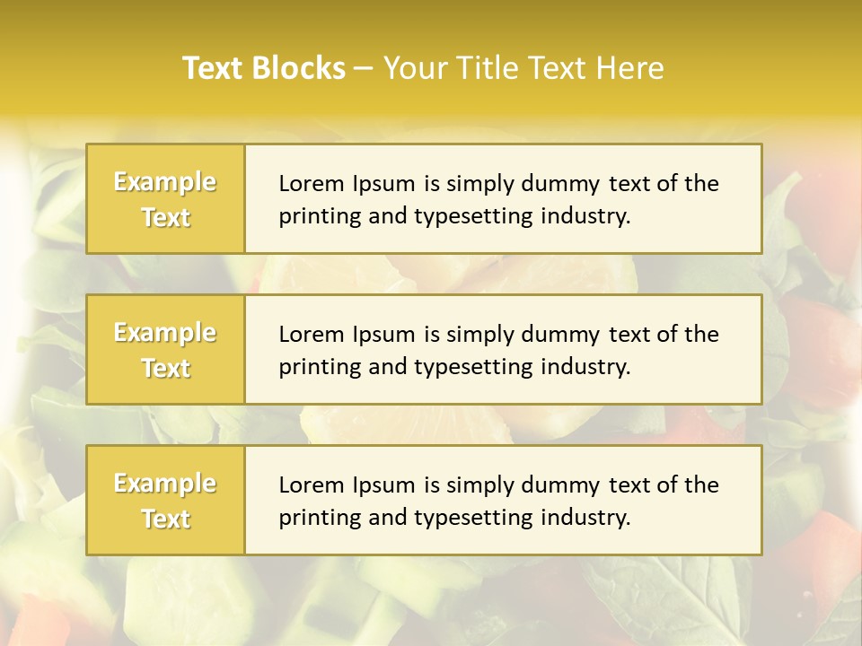 Background Mediterranean Mint PowerPoint Template