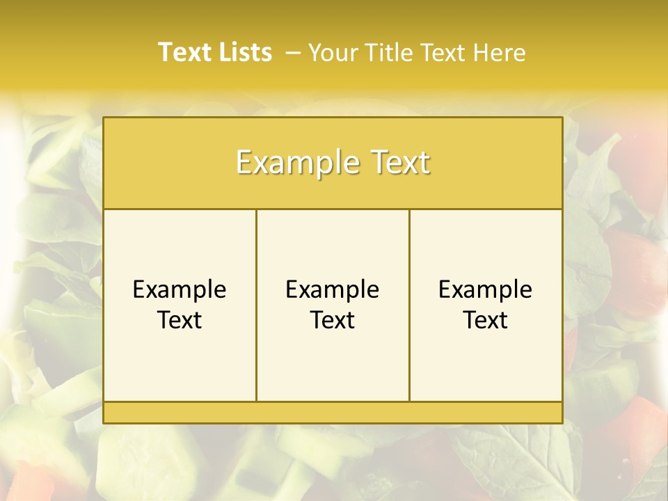 Background Mediterranean Mint PowerPoint Template