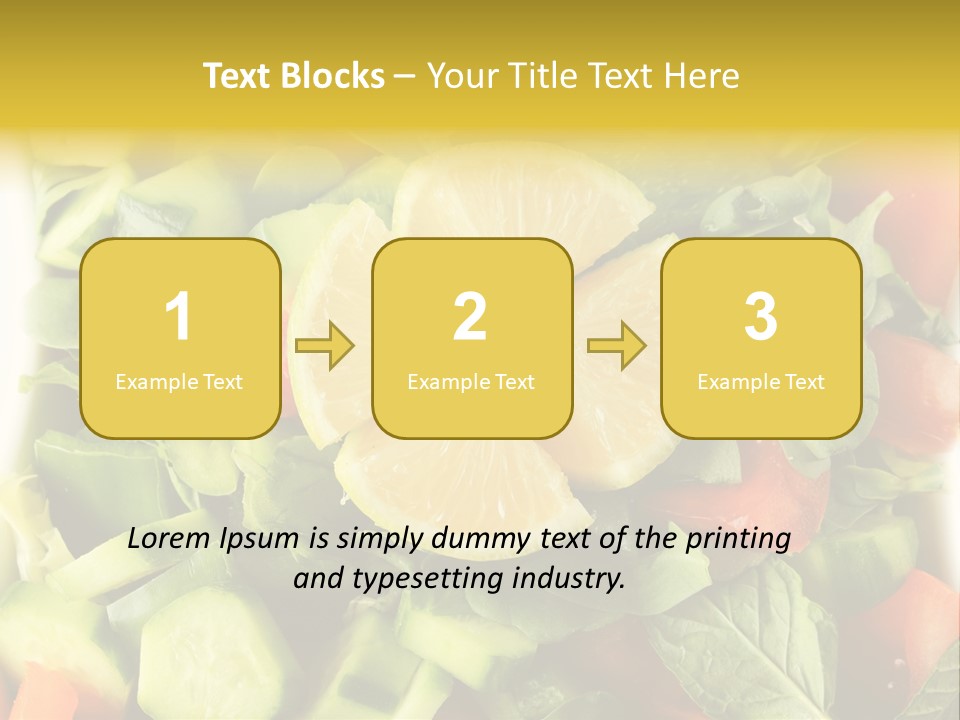 Background Mediterranean Mint PowerPoint Template