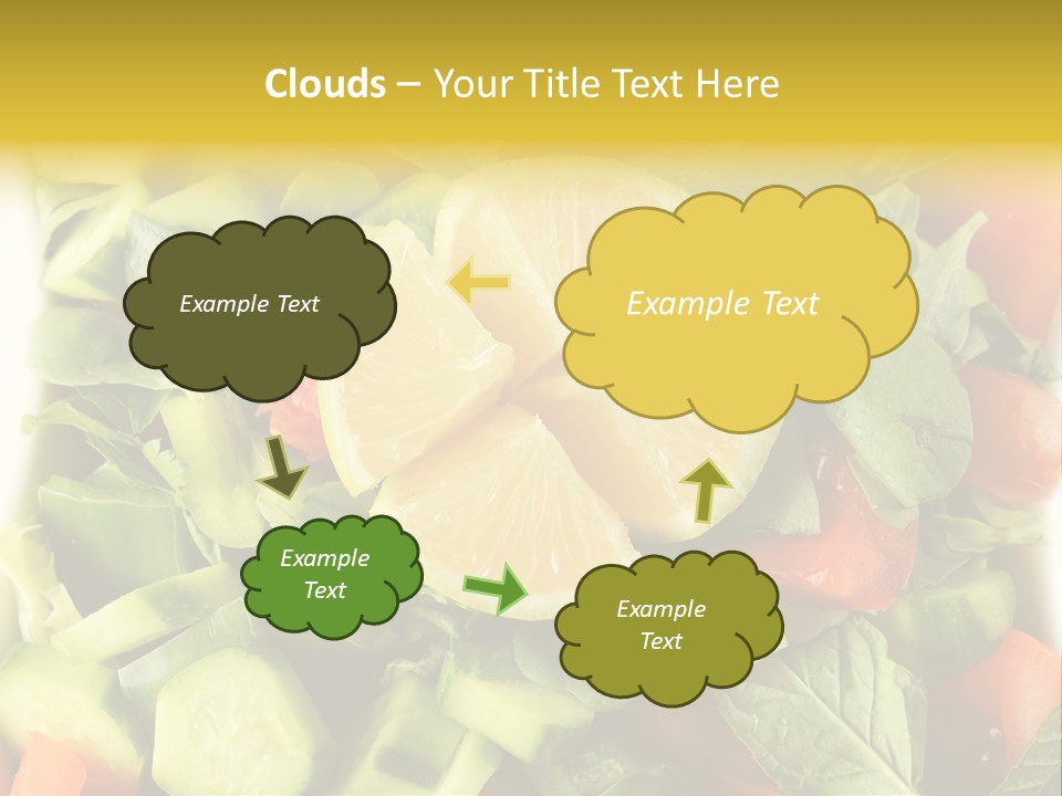 Background Mediterranean Mint PowerPoint Template