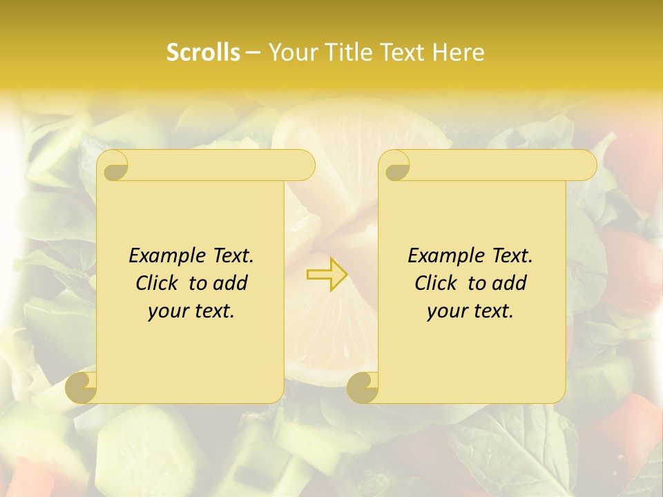 Background Mediterranean Mint PowerPoint Template