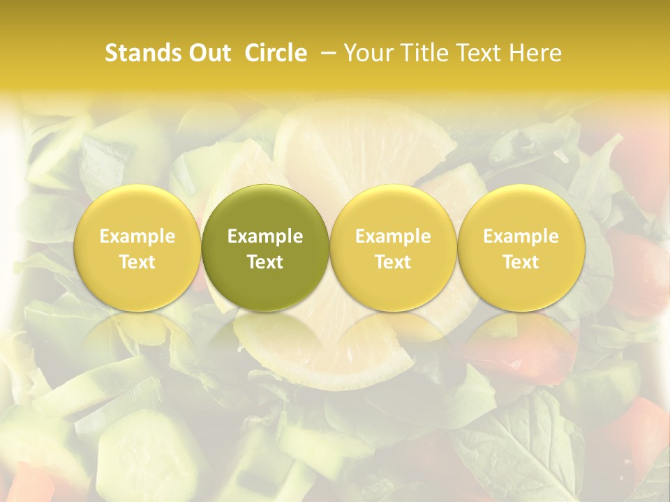 Background Mediterranean Mint PowerPoint Template