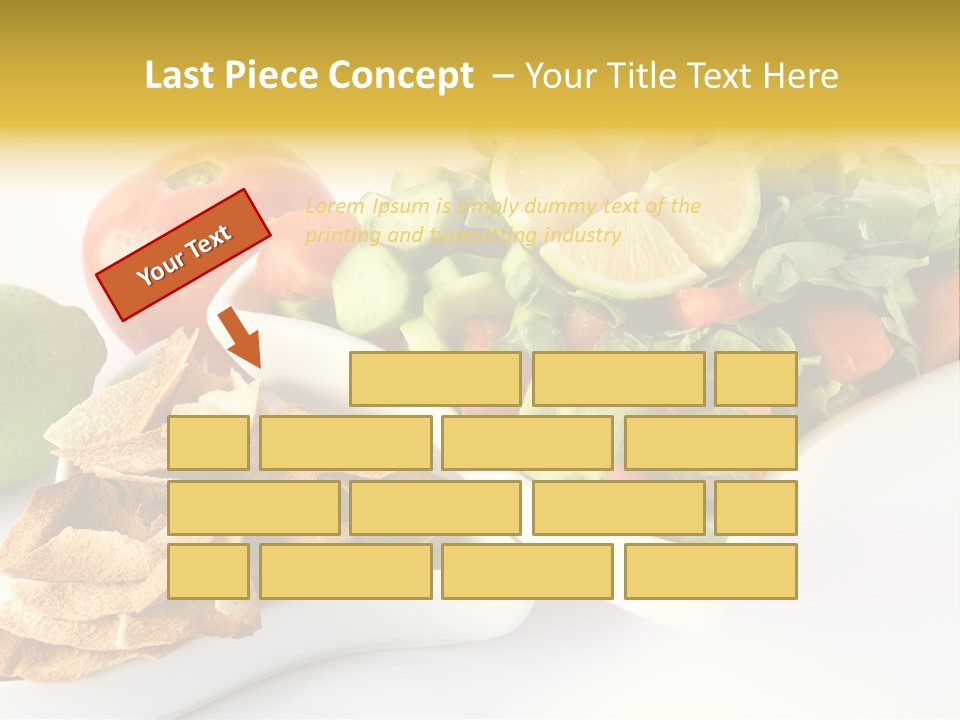 Cucumber Diet Fattouche PowerPoint Template