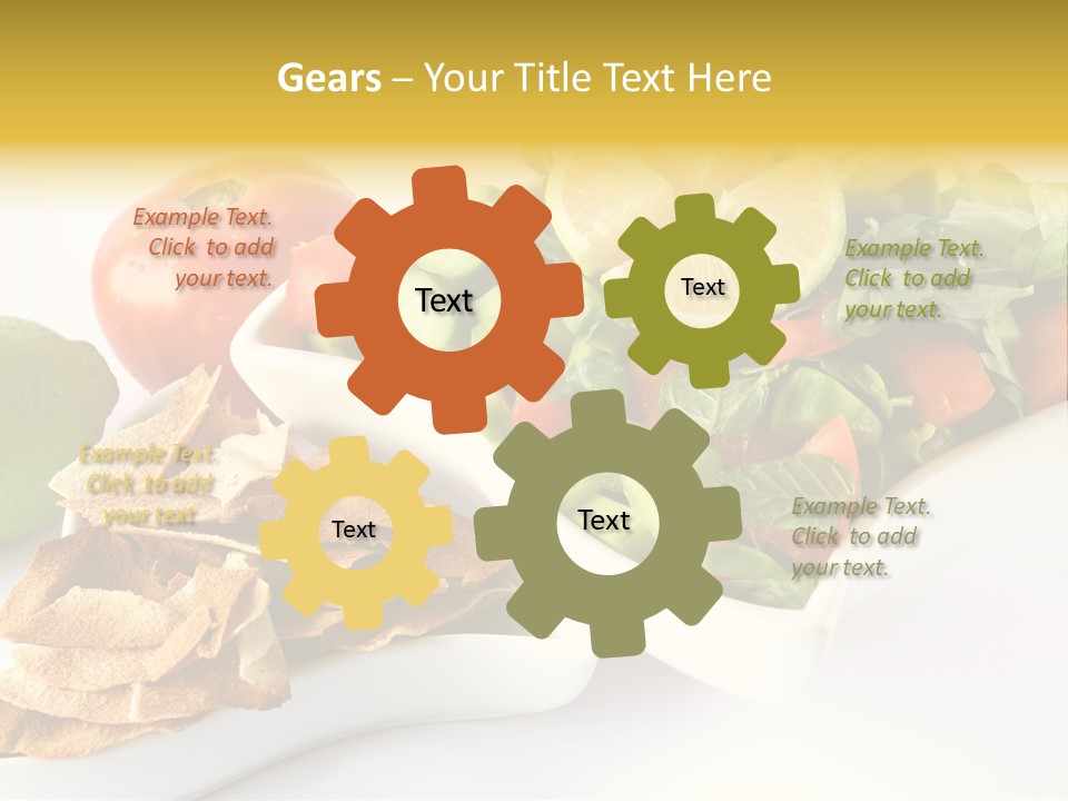 Cucumber Diet Fattouche PowerPoint Template