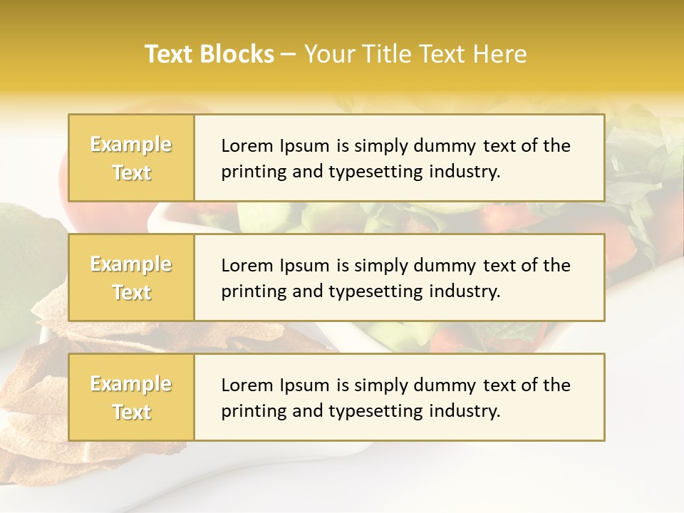 Cucumber Diet Fattouche PowerPoint Template