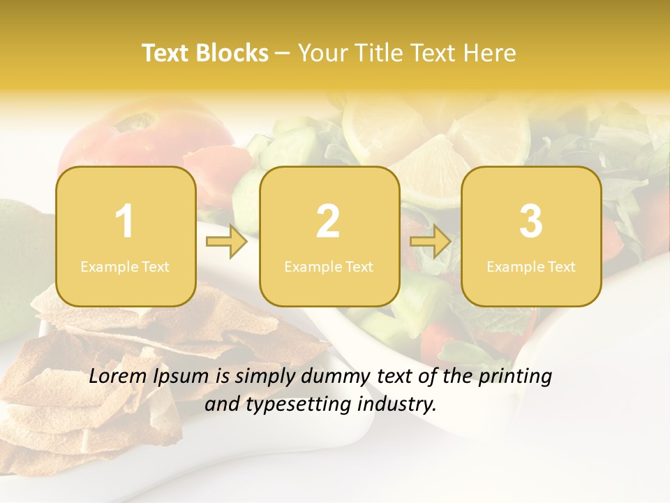 Cucumber Diet Fattouche PowerPoint Template