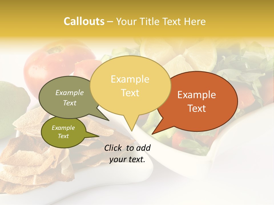 Cucumber Diet Fattouche PowerPoint Template