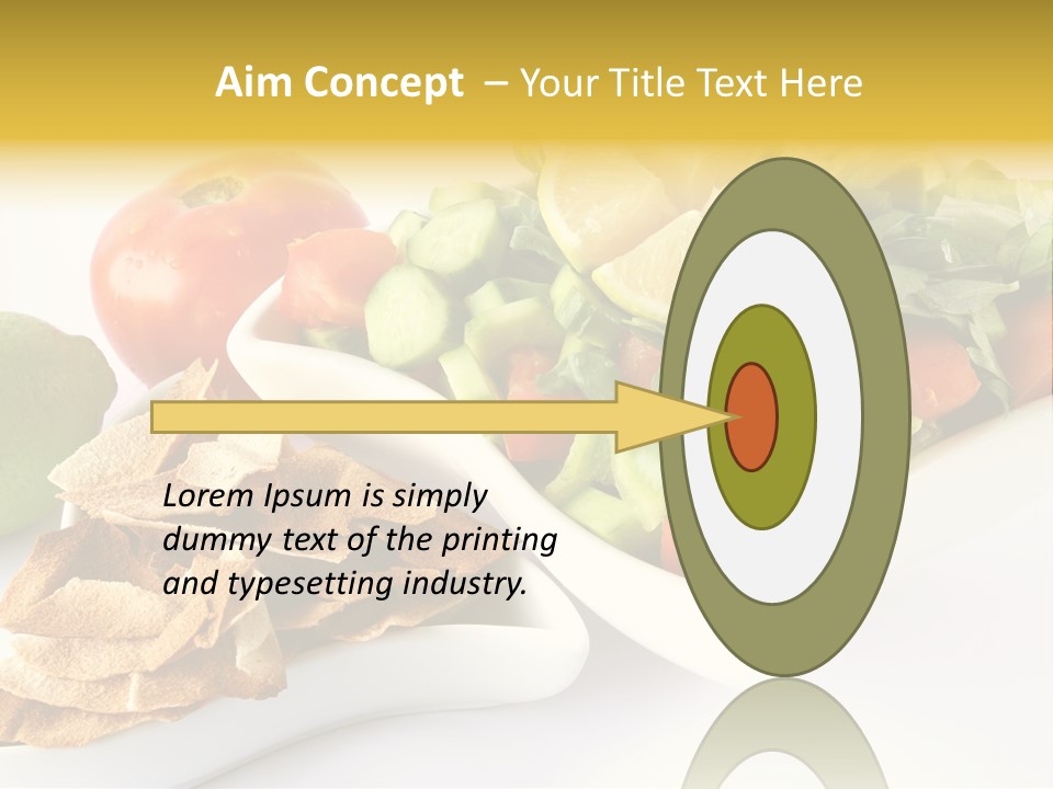 Cucumber Diet Fattouche PowerPoint Template