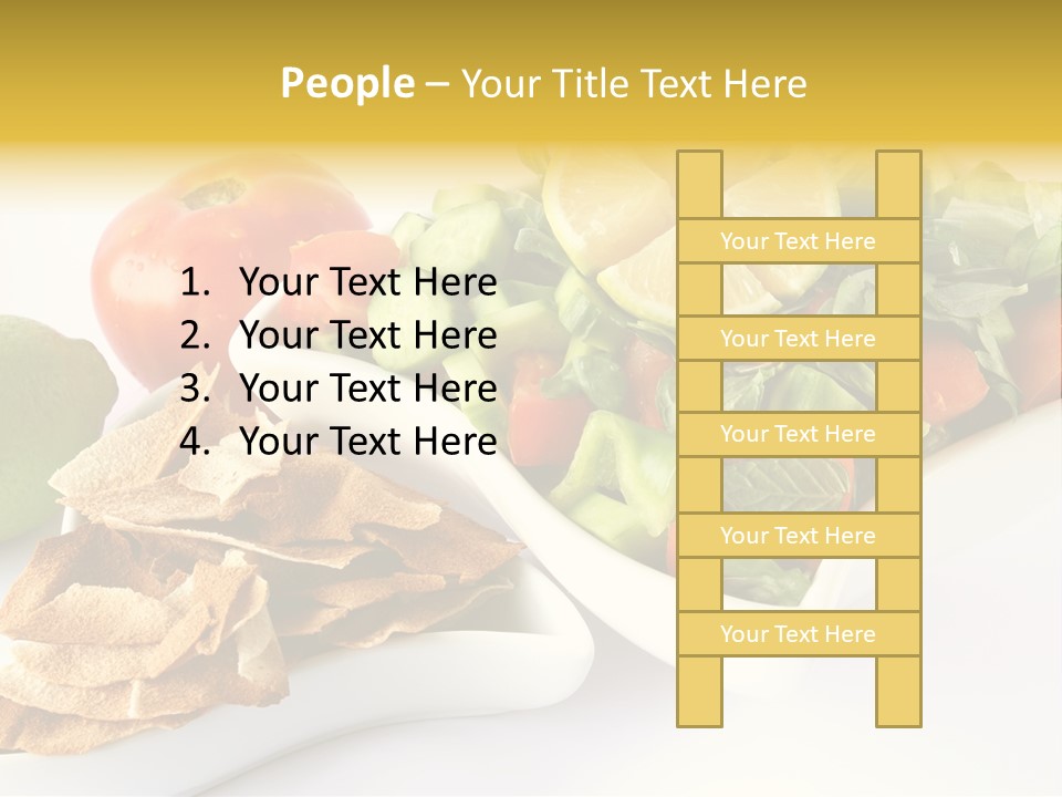 Cucumber Diet Fattouche PowerPoint Template