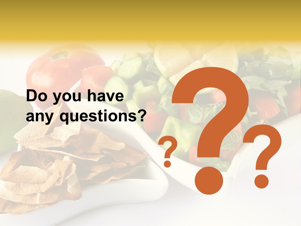 Cucumber Diet Fattouche PowerPoint Template