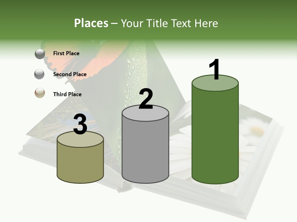 Education Symbol Studying PowerPoint Template