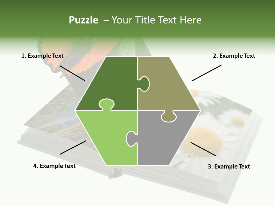 Education Symbol Studying PowerPoint Template