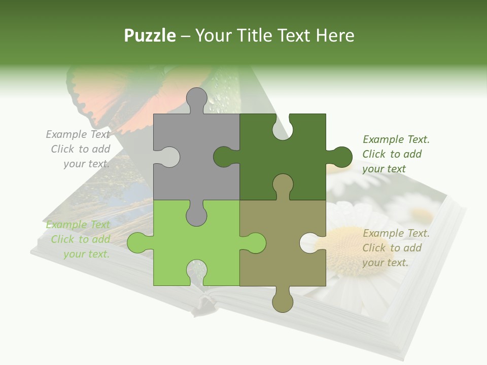 Education Symbol Studying PowerPoint Template