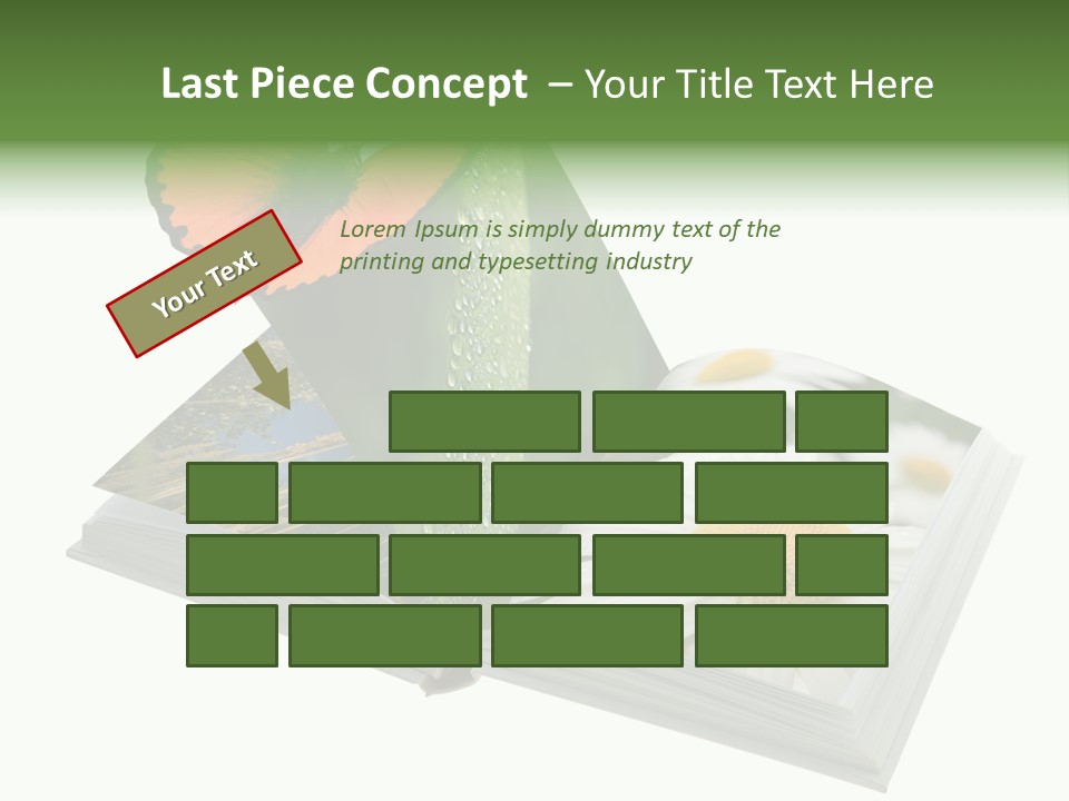 Education Symbol Studying PowerPoint Template