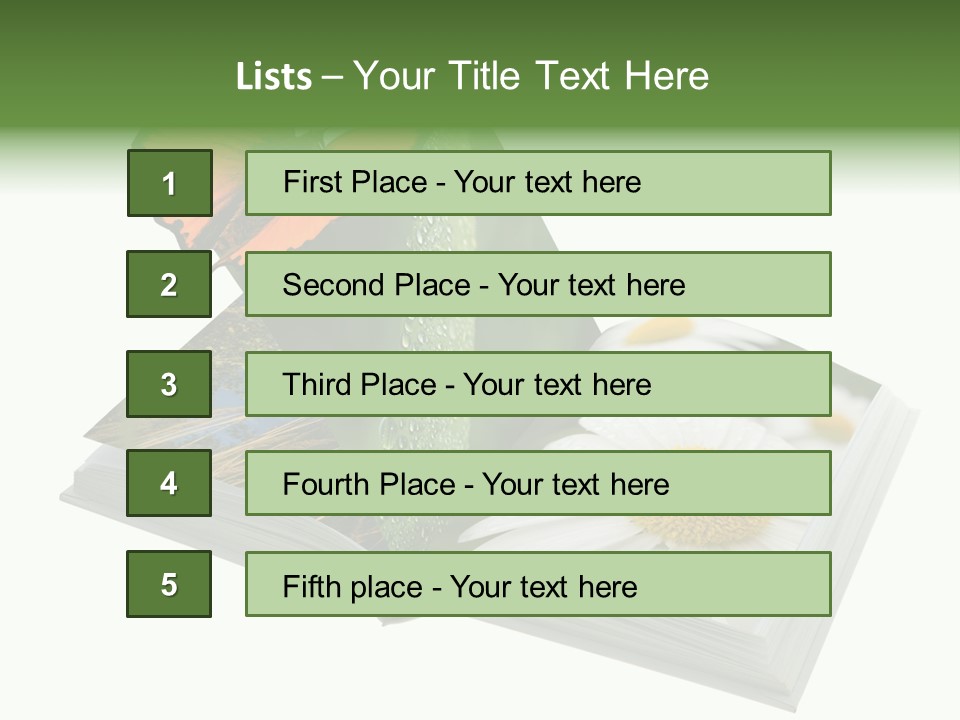 Education Symbol Studying PowerPoint Template