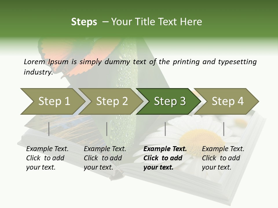 Education Symbol Studying PowerPoint Template