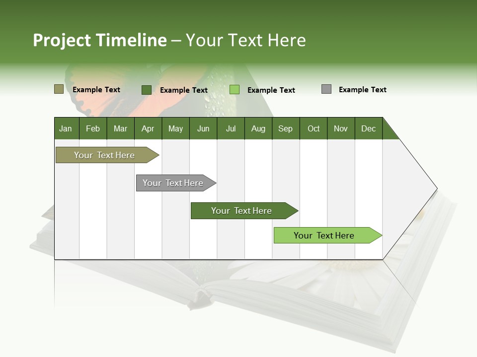 Education Symbol Studying PowerPoint Template