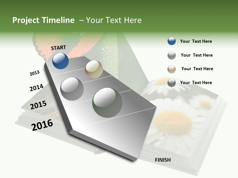 Education Symbol Studying PowerPoint Template