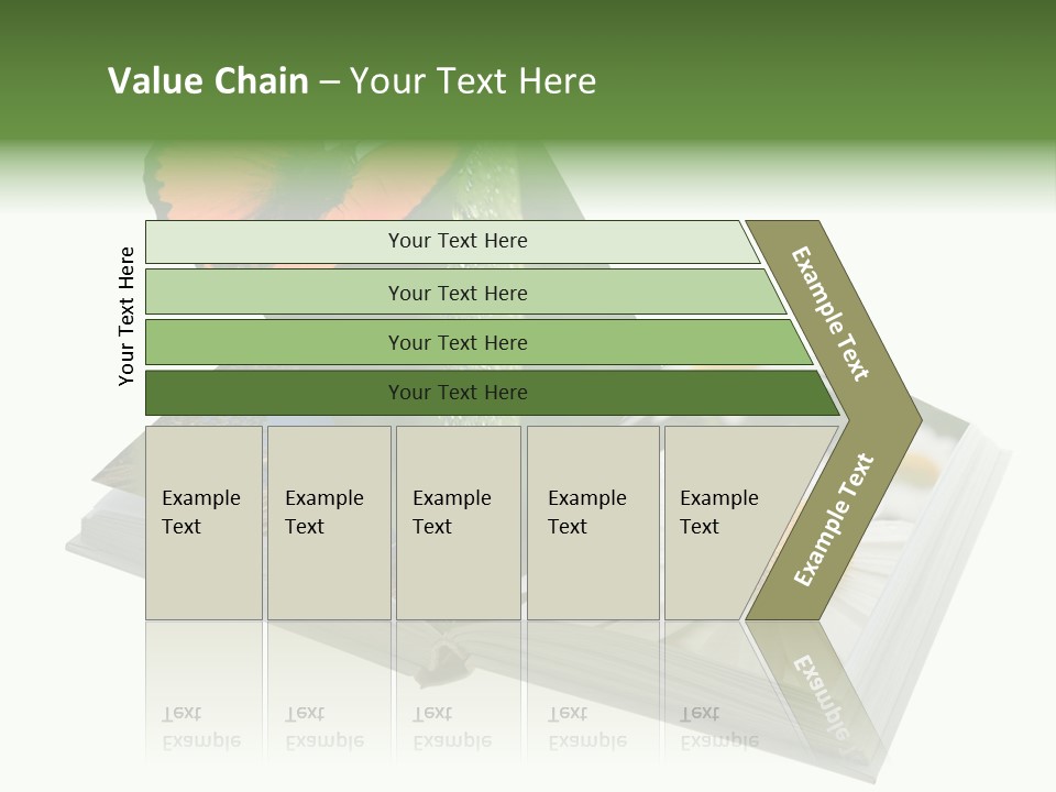 Education Symbol Studying PowerPoint Template