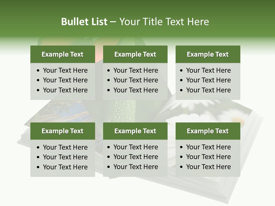 Education Symbol Studying PowerPoint Template