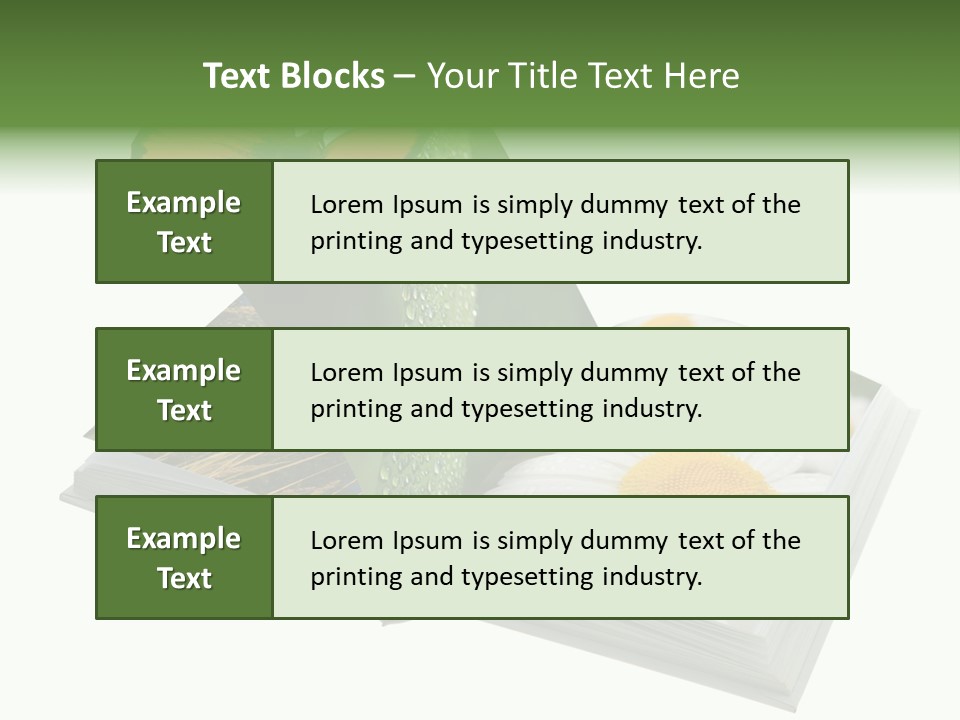 Education Symbol Studying PowerPoint Template