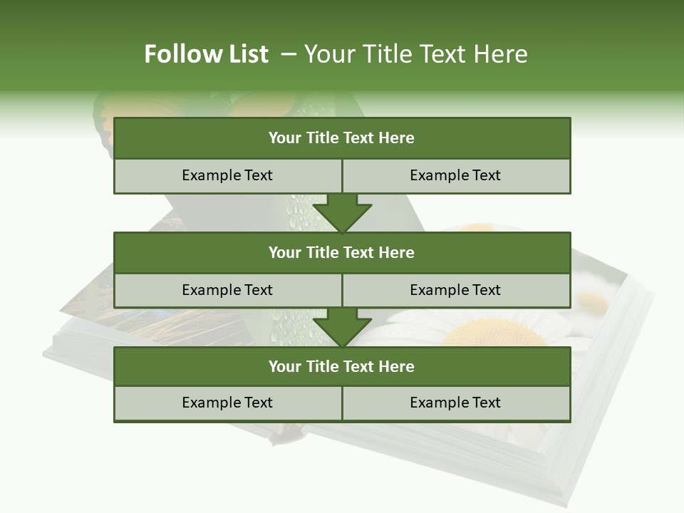 Education Symbol Studying PowerPoint Template
