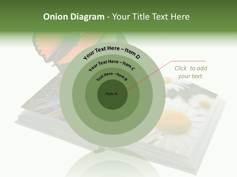 Education Symbol Studying PowerPoint Template