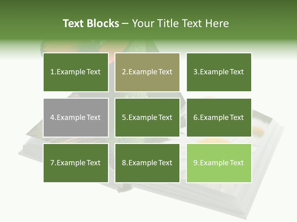 Education Symbol Studying PowerPoint Template