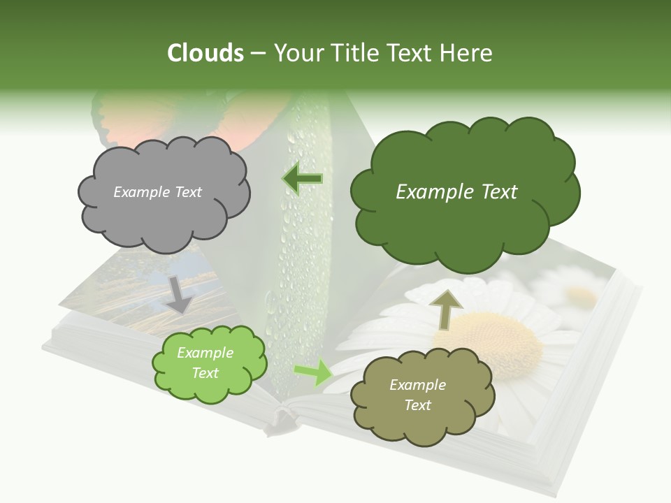 Education Symbol Studying PowerPoint Template