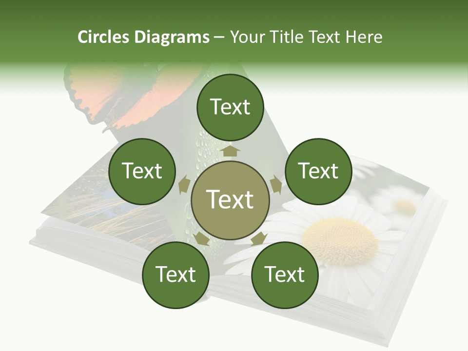 Education Symbol Studying PowerPoint Template