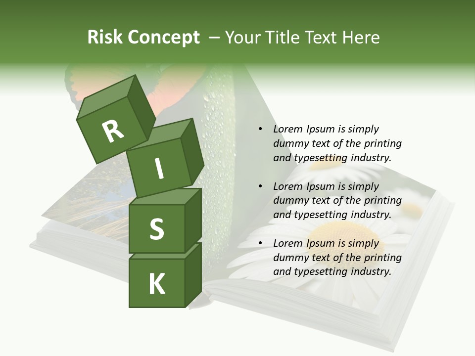 Education Symbol Studying PowerPoint Template