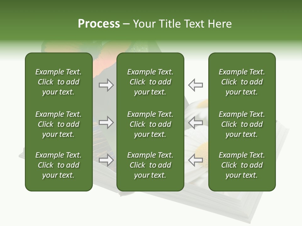 Education Symbol Studying PowerPoint Template