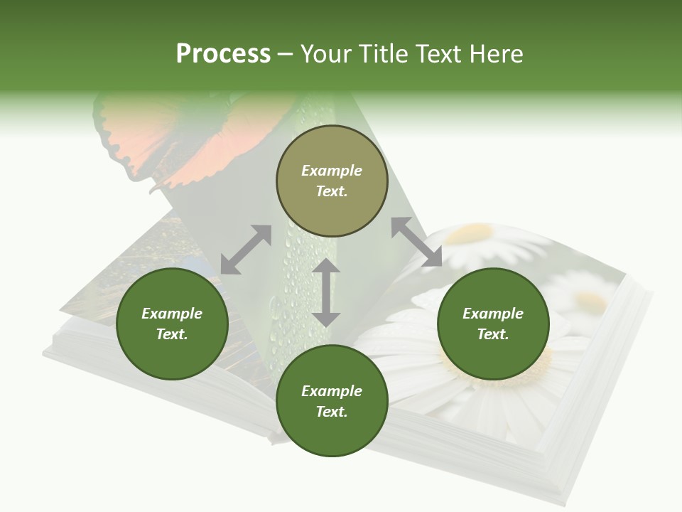 Education Symbol Studying PowerPoint Template