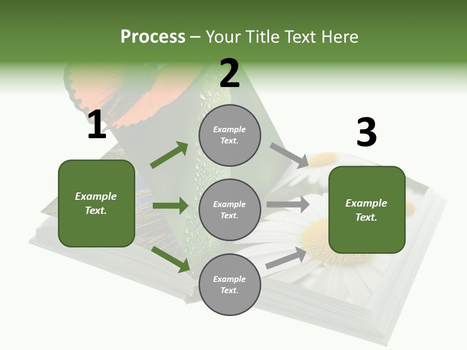 Education Symbol Studying PowerPoint Template